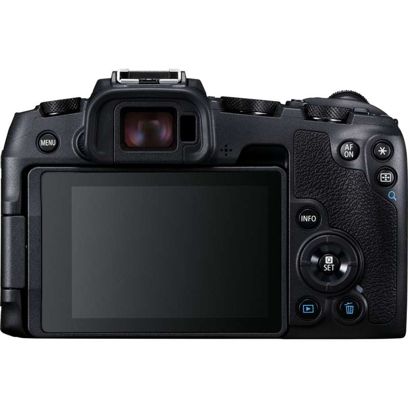 Canon EOS RP spiegelloses Kameragehäuse Produkt Rückansicht