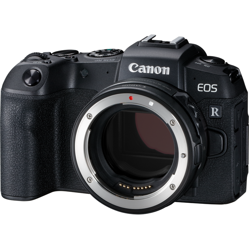 Canon EOS RP Gehäuse + RF 24-105mm F4-7.1 IS STM Objektiv Produkt Diagonale Ansicht