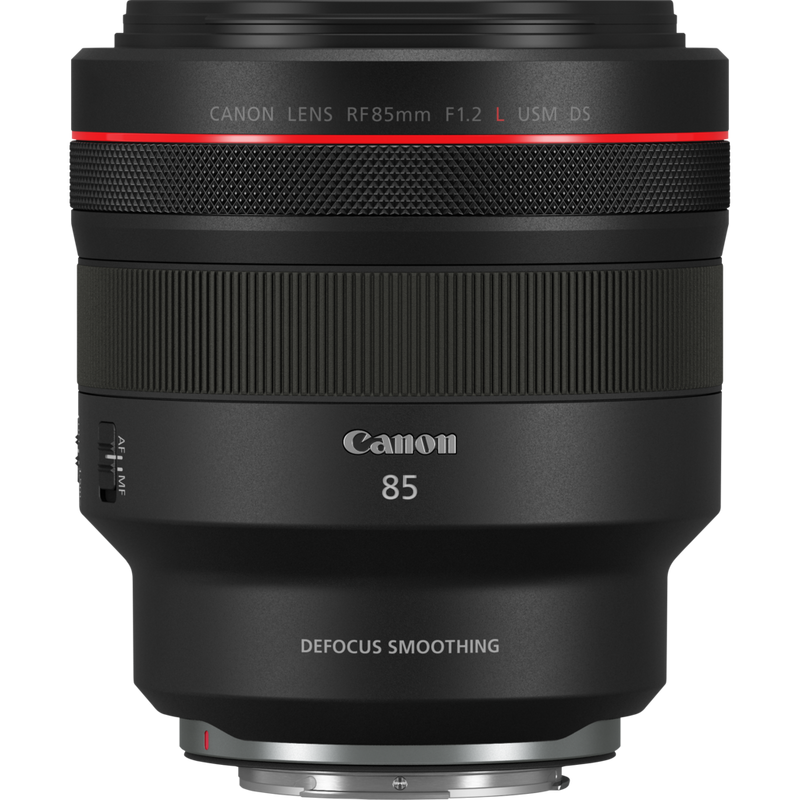 Canon RF 85mm F1.2L USM DS Objektiv Produkt Vorderansicht