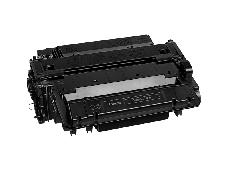 Canon 724H High Capacity Toner-Cartridge Produkt Vorderansicht von links