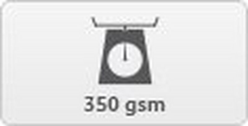 
         Weight in grams per square meter
       