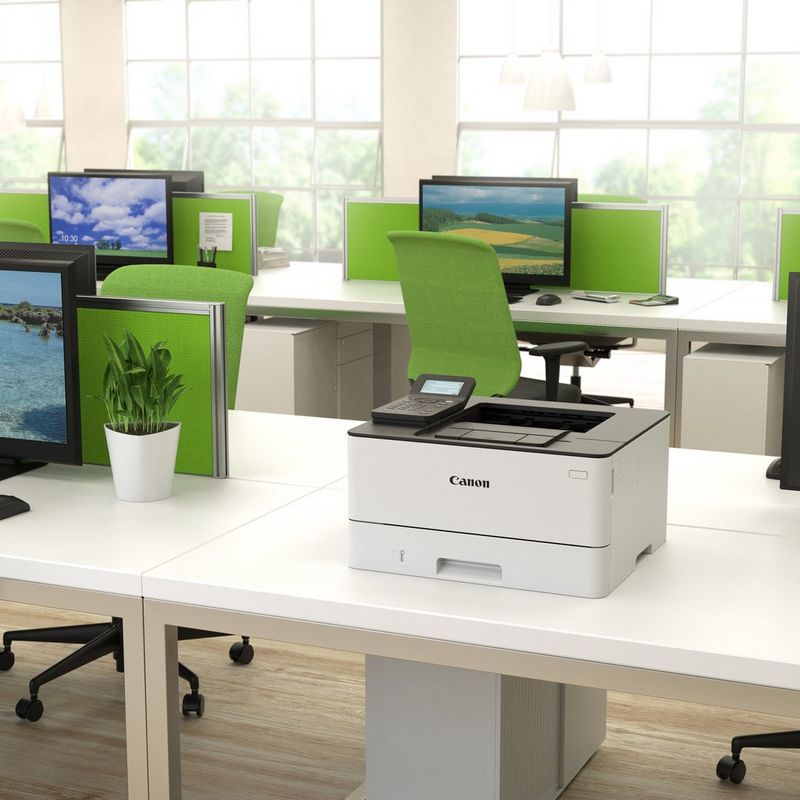 Canon i-SENSYS LBP223dw Schwarzweiß-Laserdrucker Drucker in Büroumgebung