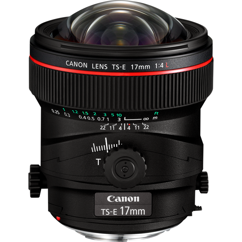 Canon TS-E 17mm f/4L Objektiv Produkt Vorderansicht