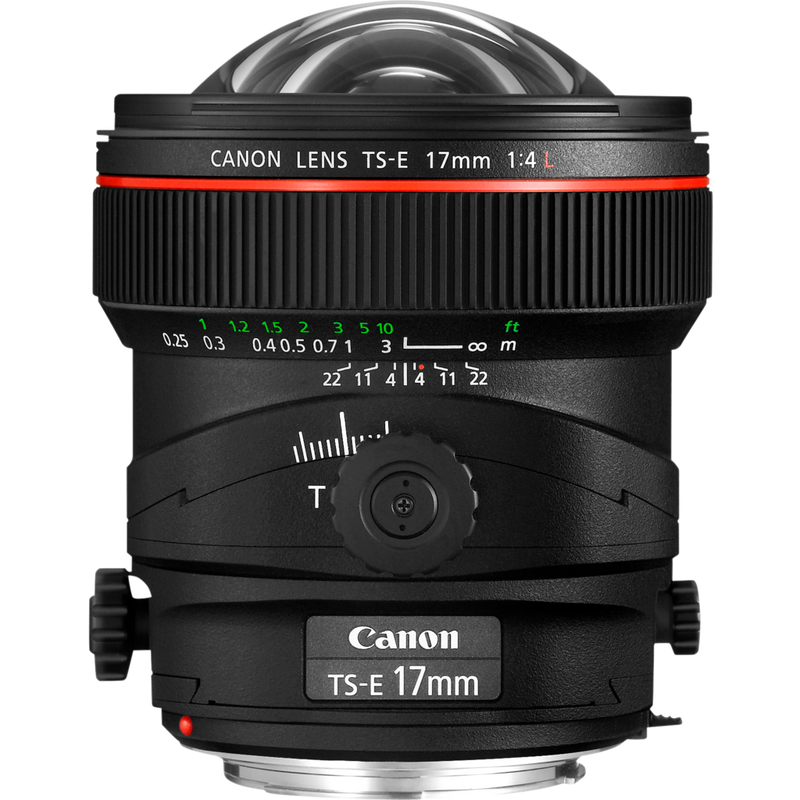 Canon TS-E 17mm f/4L Objektiv Produkt Vorderansicht