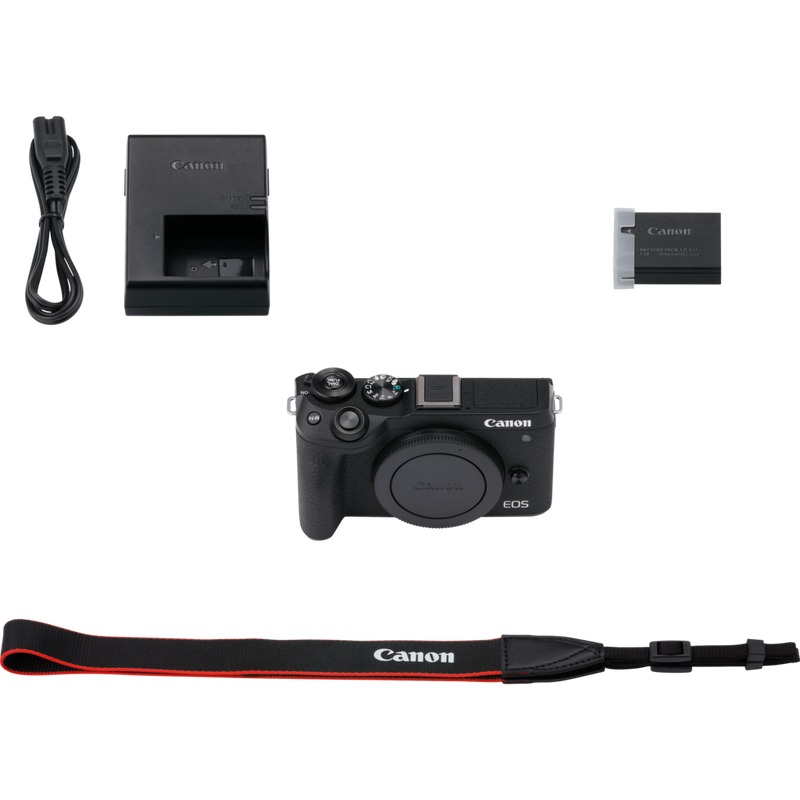 Canon EOS M6 Mark II Gehäuse Produkt Lieferumfang