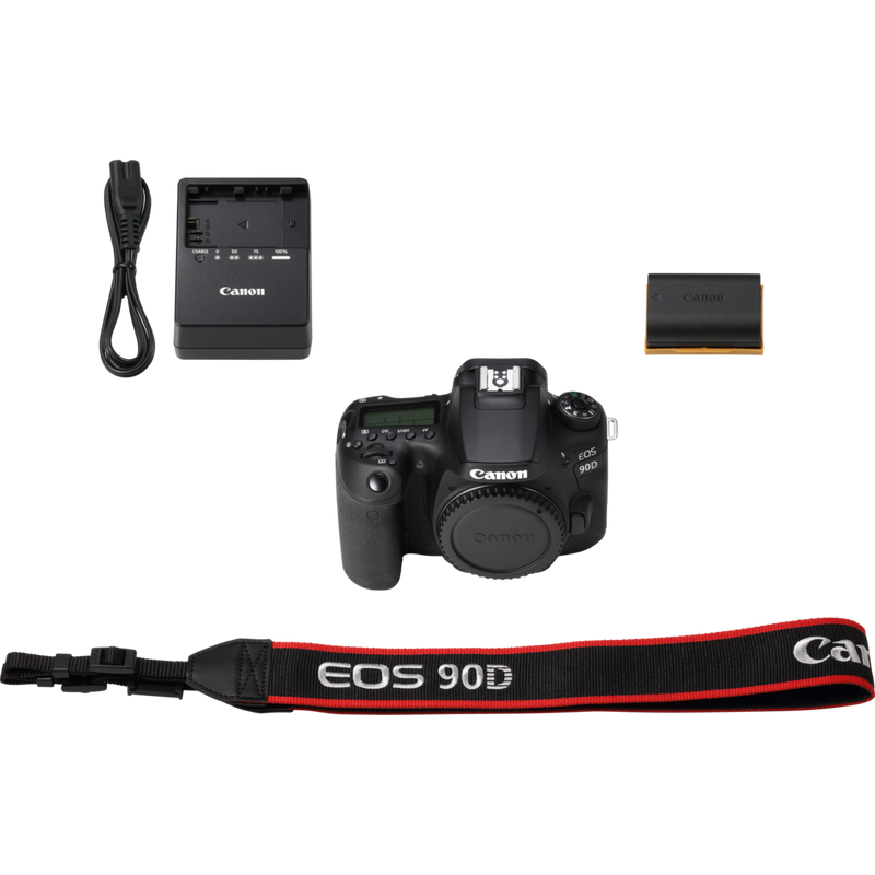 Canon EOS 90D Gehäuse Produkt Lieferumfang