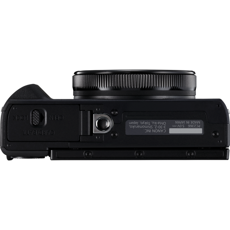 Canon PowerShot G7 X Mark III Premium Vlogger Kit, Schwarz, Produktansicht von unten