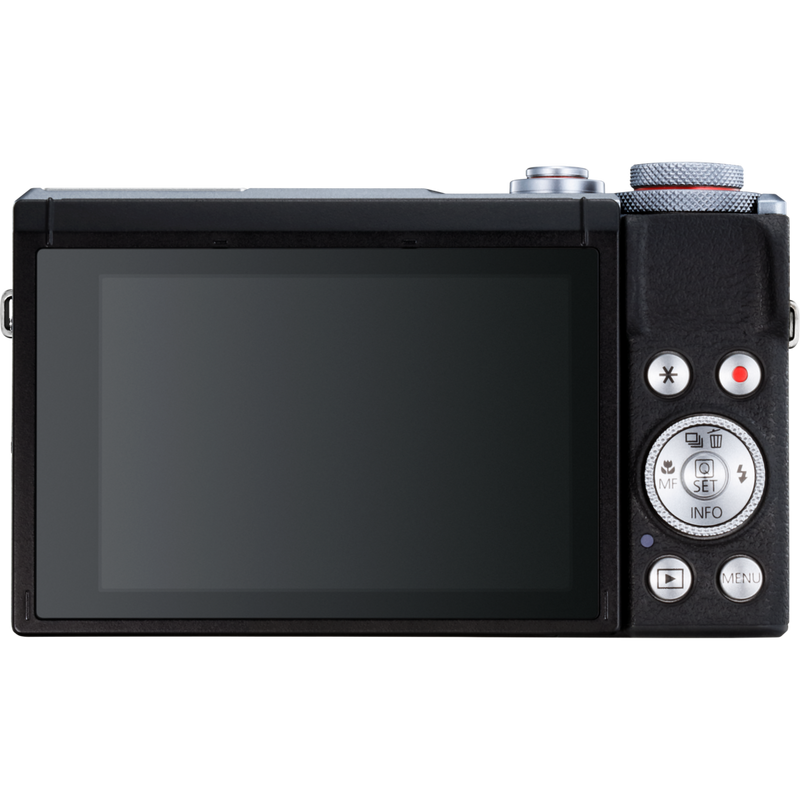 Canon PowerShot G7 X Mark III Kompaktkamera, Silber + Ersatzakku