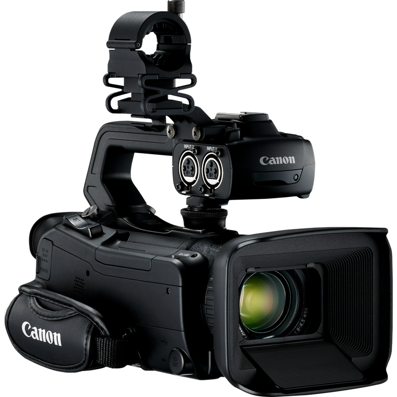 Canon XA55 Camcorder Produkt Vorderansicht von rechts