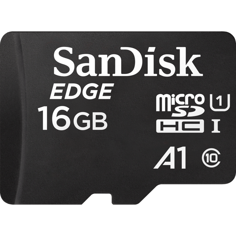 SanDisk microSDHC™ Karte mit Adapter, 16 GB Produkt Vorderansicht