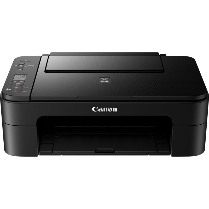 Canon PIXMA TS3350 Tintenstrahl-Multifunktionssystem, Schwarz Produkt Vorderansicht