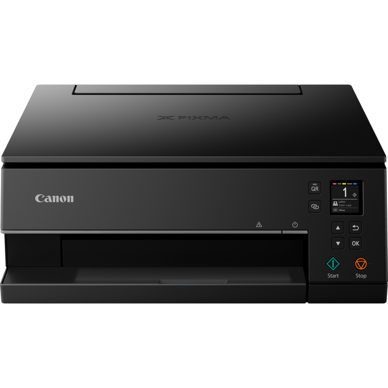 Canon PIXMA TS6350 Tintenstrahl-Multifunktionssystem, Schwarz Produkt Vorderansicht