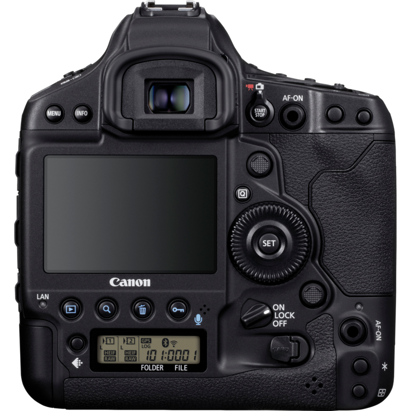 Canon EOS-1D X Mark III Gehäuse Produkt Rückansicht