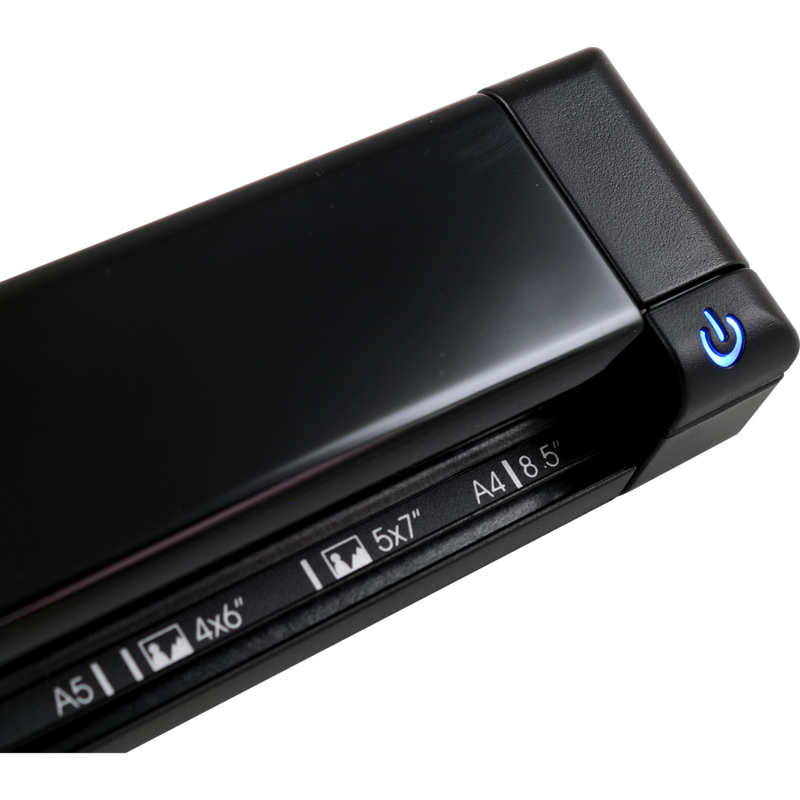 IRIScan Express 4 mobiler Scanner mit Einzelblatteinzug Produkt Verwendetes Produkt mit Karte und Belegen