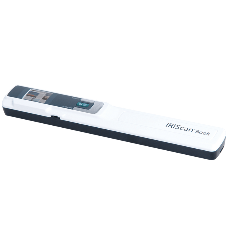 IRIScan Book 3 Handheld-Scanner Produkt Vorderansicht von links