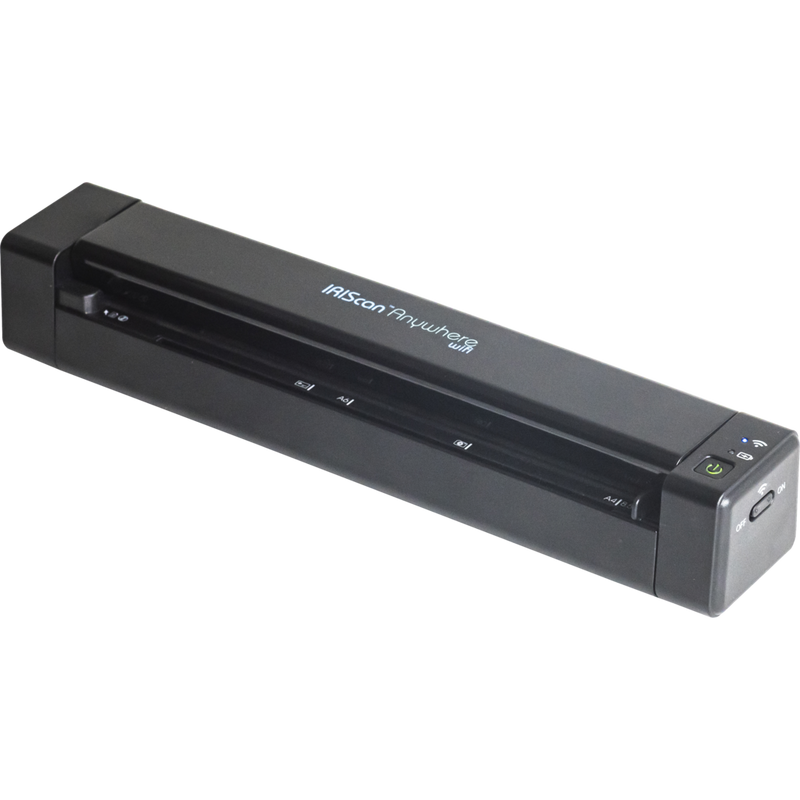 IRIScan Anywhere 6 WiFi Simplex Scanner Product Schräge Vorderansicht
