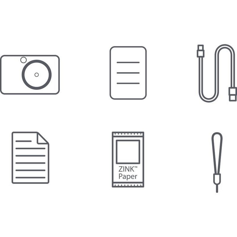 Canon Zoemini S Sofortbildkamera und Mini-Fotodrucker, Roségold Produkt Produkt mit Anleitung