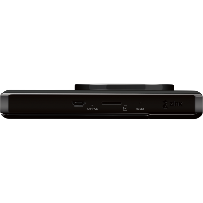 Canon Zoemini S mobile Sofortbildkamera mit Mini-Fotodrucker, Mattschwarz + Tagebuch + Tasche Produkt Ansicht von unten