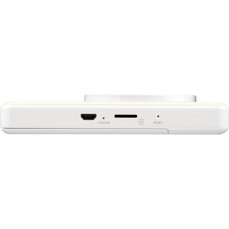 Canon Zoemini S mobile Sofortbildkamera mit Mini-Fotodrucker, Perlweiß + Tagebuch + Tasche Produkt Ansicht von unten