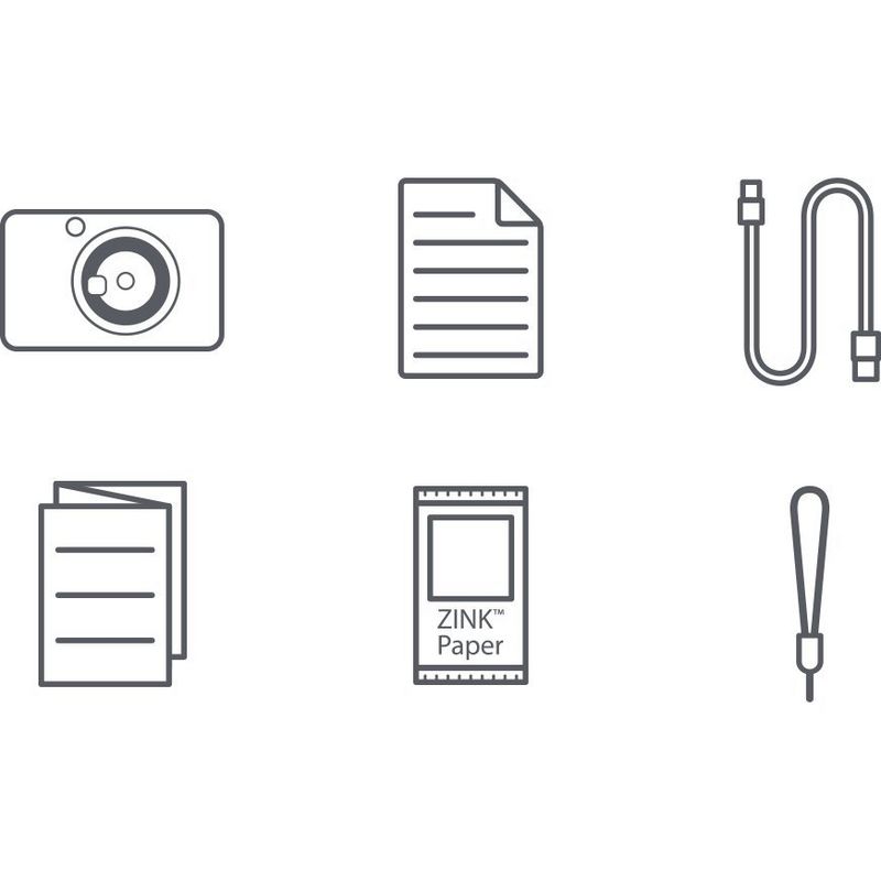 Canon Zoemini C Sofortbildkamera und Mini-Fotodrucker, Mintgrün Produkt Produkt mit Anleitung