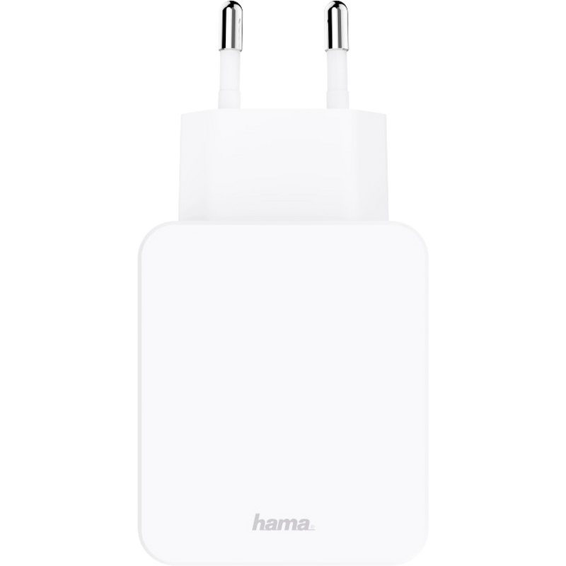 Hama Charger, Power Delivery (PD) / Qualcomm®, 18-Watt-USB-Ladeadapter Produkt Ansicht von oben