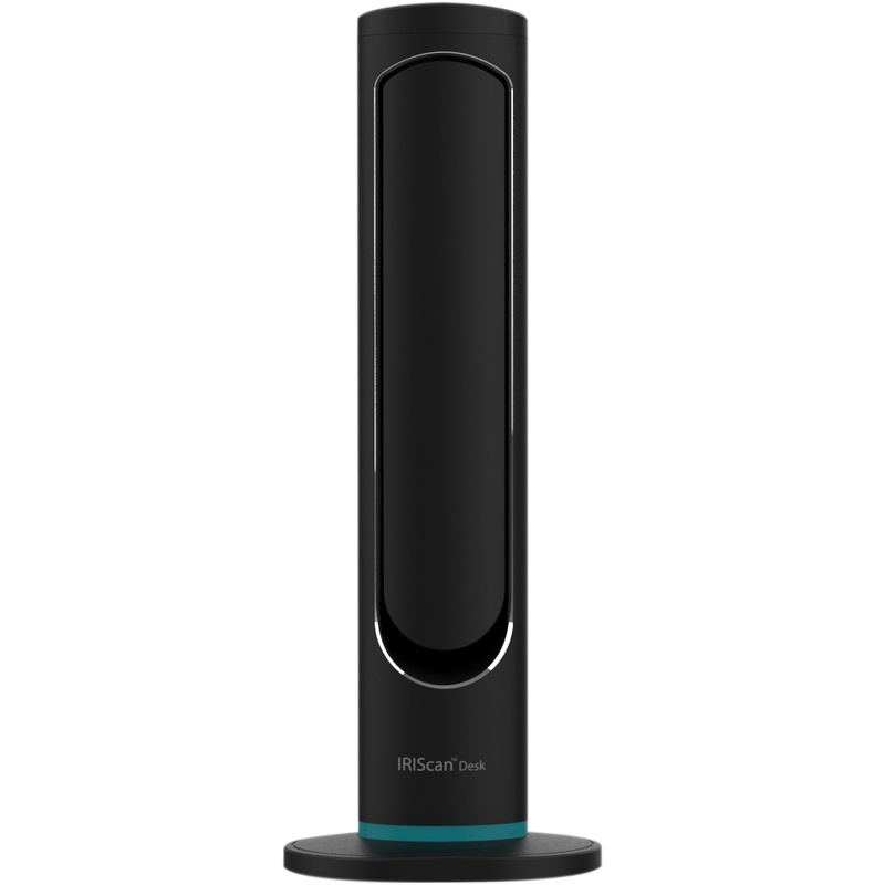 IRIScan Desk 6 Business A3-Dokumentenscanner Produkt Vorderansicht von links bei gefaltetem Produkt