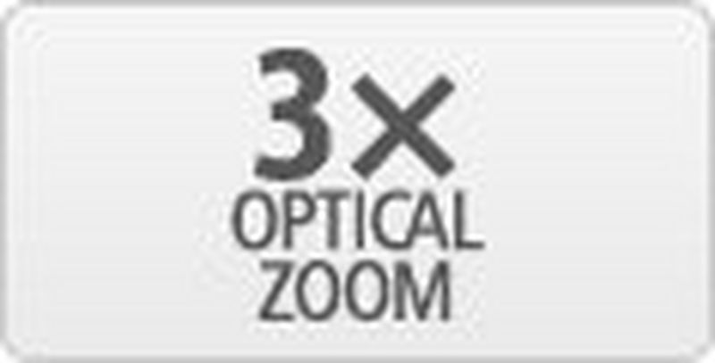 3x optical zoom with wide angle