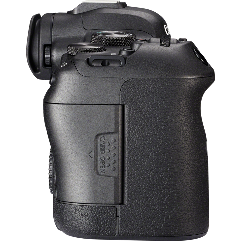 Canon EOS R6 spiegelloses Kameragehäuse Produkt Ansicht von rechts