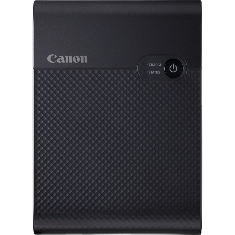 Canon SELPHY SQUARE QX10 mobiler WLAN-Farbfotodrucker, Schwarz Produkt Vorderansicht