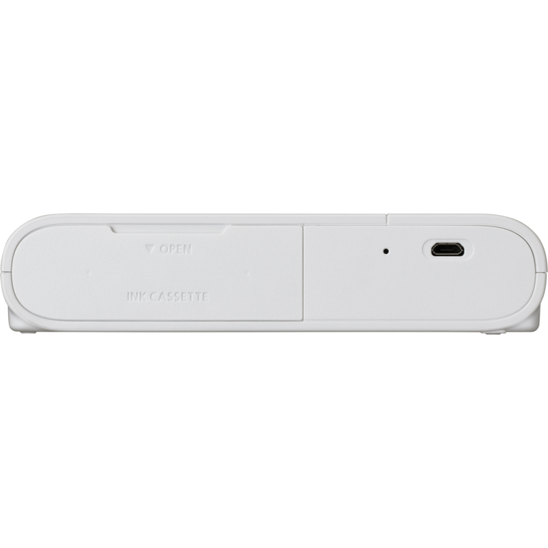 Canon SELPHY SQUARE QX10 mobiler WLAN-Farbfotodrucker, Weiß Produkt Ansicht von unten