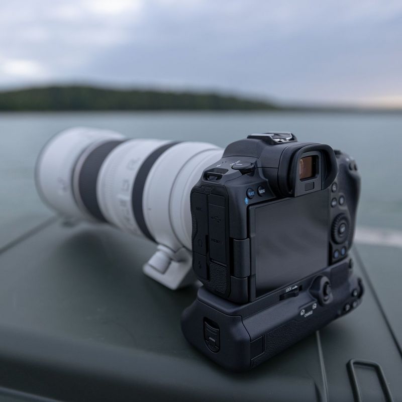 Kamera auf einer Box