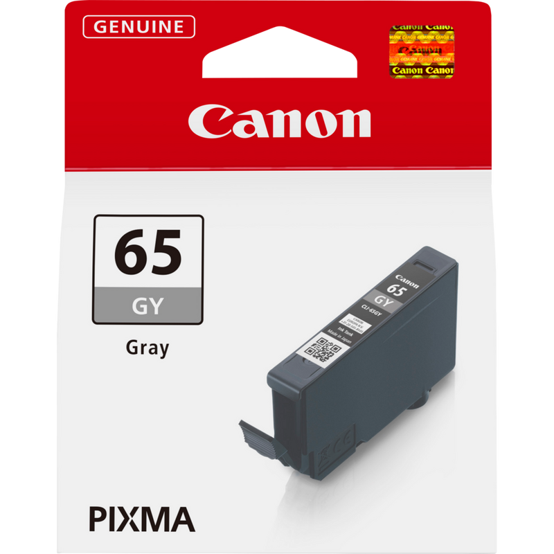 Canon CLI-65GY Tinte Grau Produkt Vorderansicht