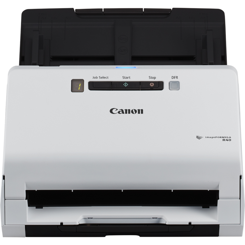 Canon imageFORMULA R40 – Arbeitsplatzscanner Produkt Ansicht von oben