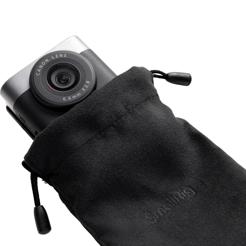 SmallRig Tasche Produkt Kamera in Produkt platziert Schrägansicht von vorne rechts