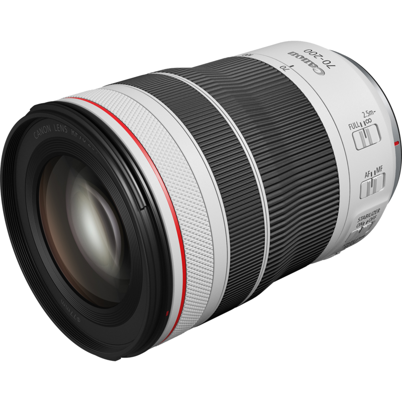 Canon RF 70-200mm F4L IS USM Objektiv Produkt Diagonale Ansicht