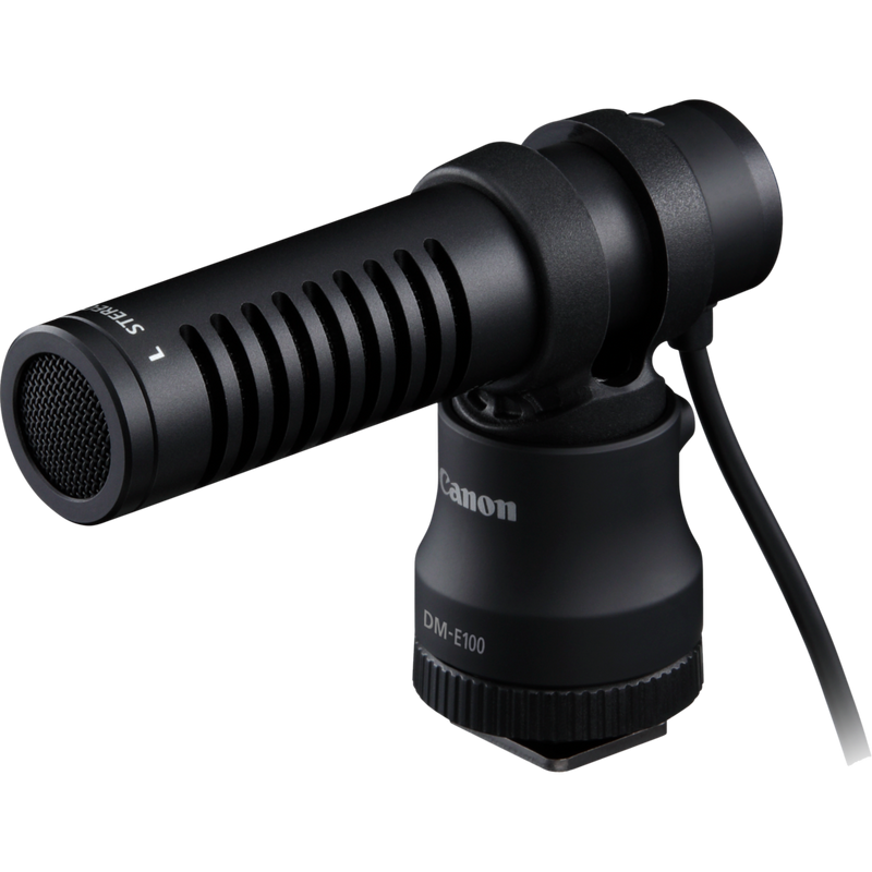 Canon Stereo Microphone DM-E100 Product Front View
