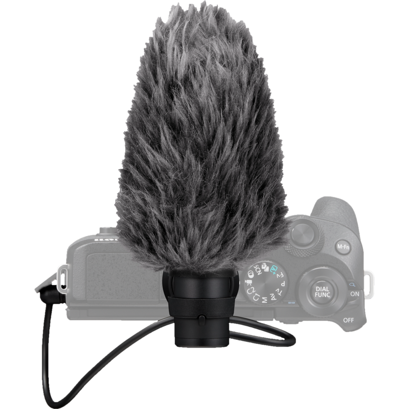 Canon Stereo Microphone DM-E100 Product Top View with cover