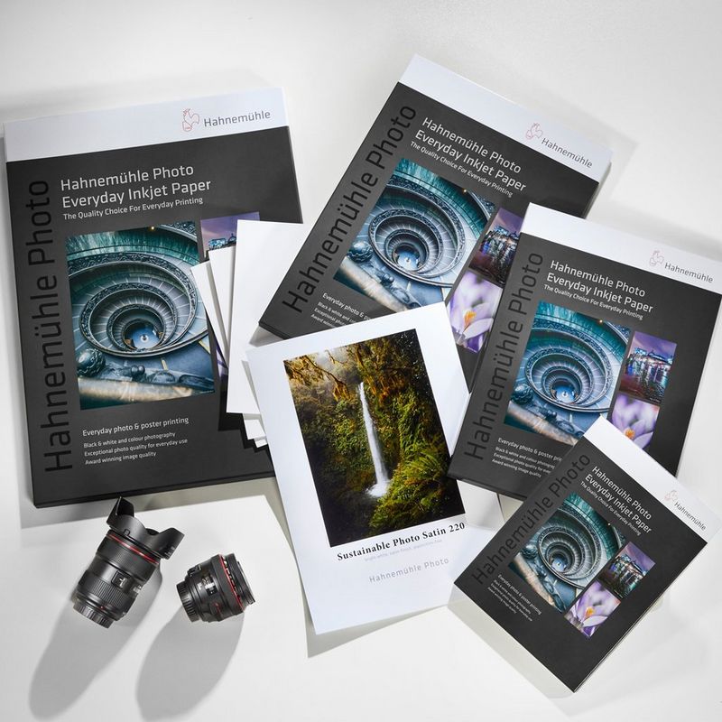Hahnemühle Sustainable Photo Satin Paper 220 gsm, A4, 25 Sheets Product Papierabdeckung