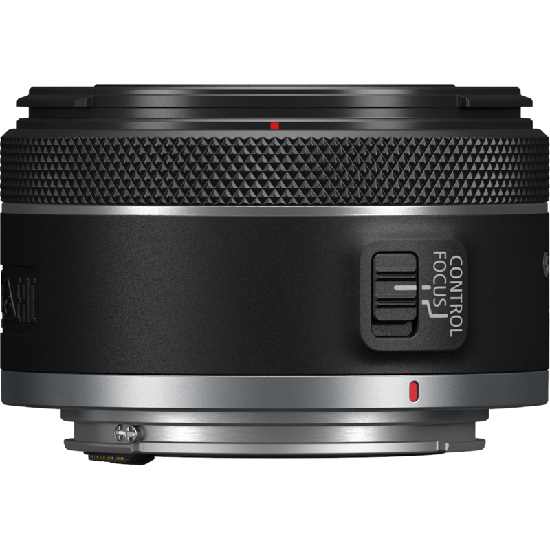 Canon RF 50mm F1.8 STM Objektiv Produkt Ansicht von links
