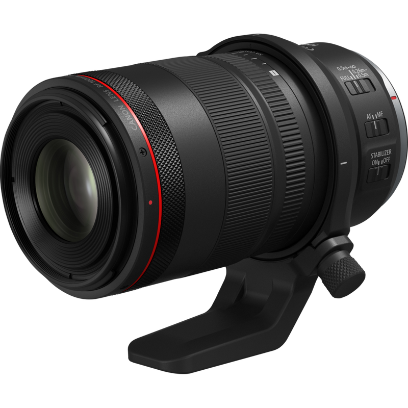 Canon Tripod Mount Ring and Adapter E(B) Product attached to a lens