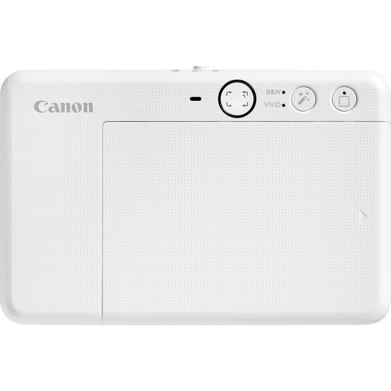 Canon Zoemini S2 Sofortbildkamera und Mini-Fotodrucker, Perlweiß Produkt Rückansicht