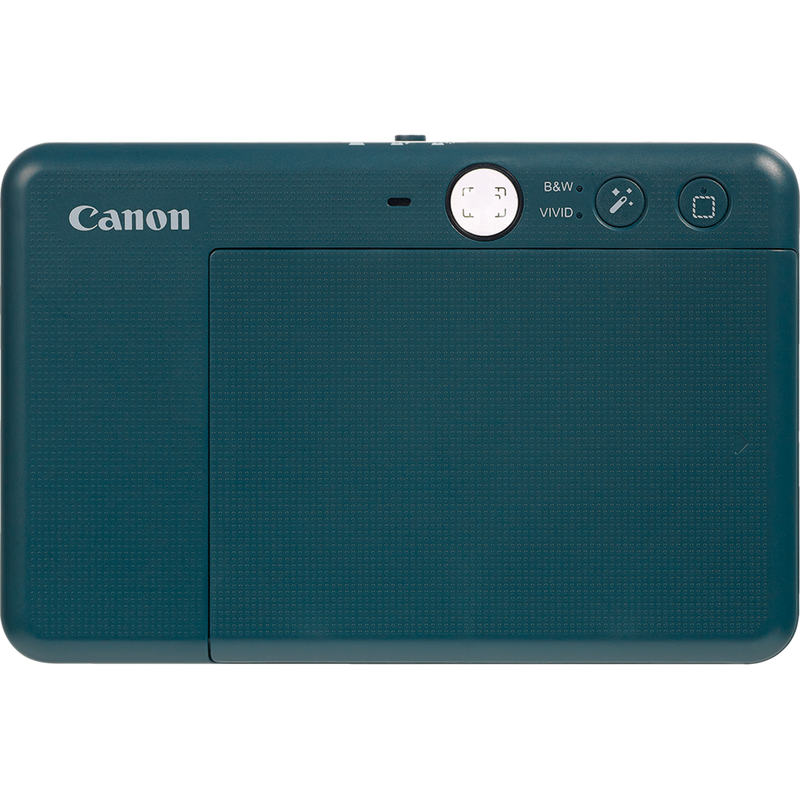 Canon Zoemini S2 Sofortbildkamera mit Mini-Fotodrucker, Aquamarin + Tagebuch + Tasche Produkt Rückansicht