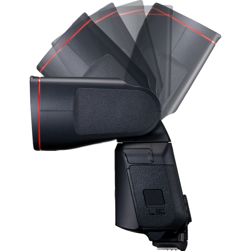 Canon Speedlite EL-1 Flash Product Side Turning Radius