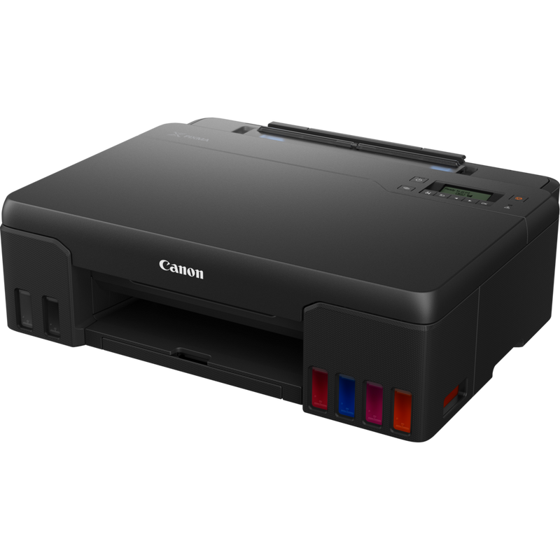 Canon PIXMA G550 Wireless Refillable MegaTank Inkjet Photo Printer Product Front Slant View