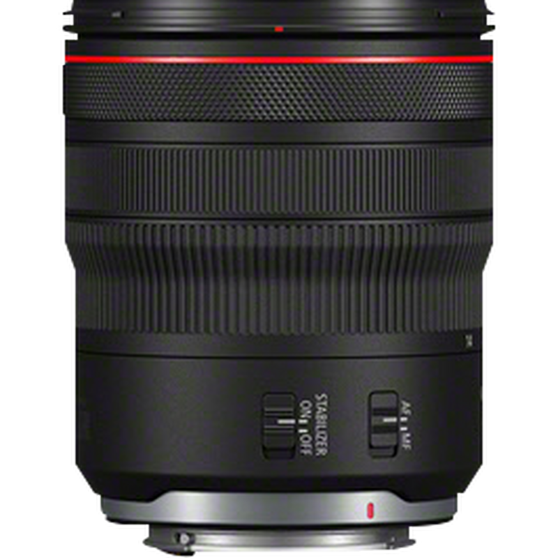 Canon RF 14-35mm F4 L IS USM Objektiv Produkt Ansicht von links