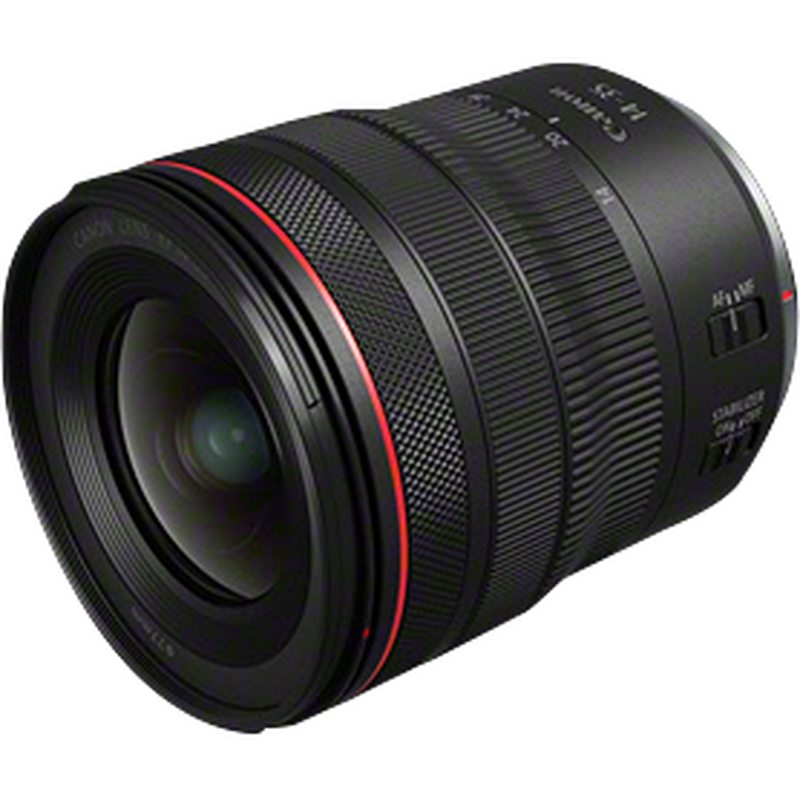 Canon RF 14-35mm F4 L IS USM Objektiv Produkt Diagonale Ansicht