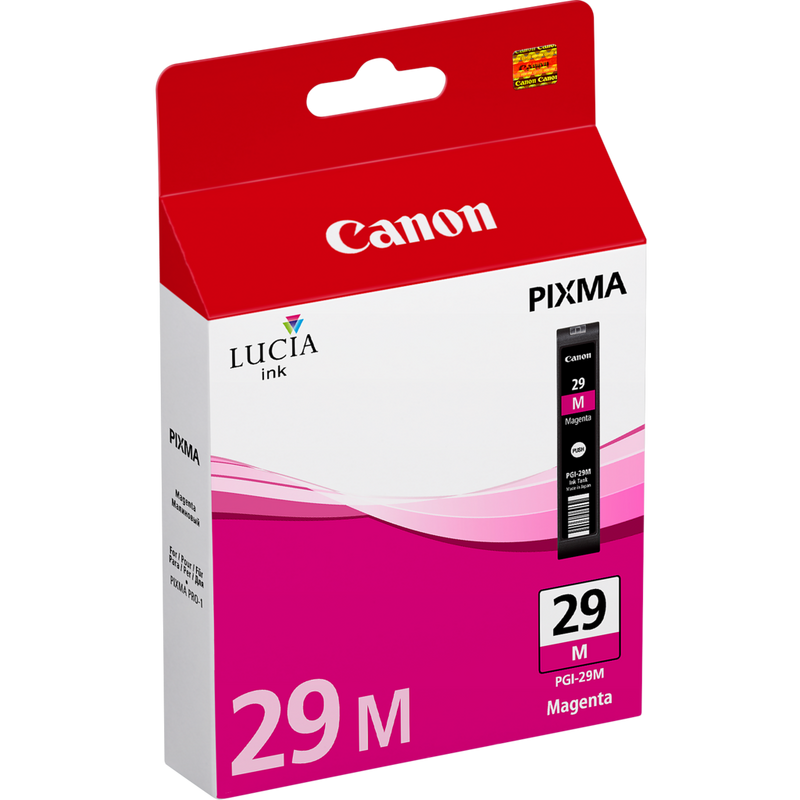 Tinte Canon PGI-29M Magenta Produkt Ansicht von links