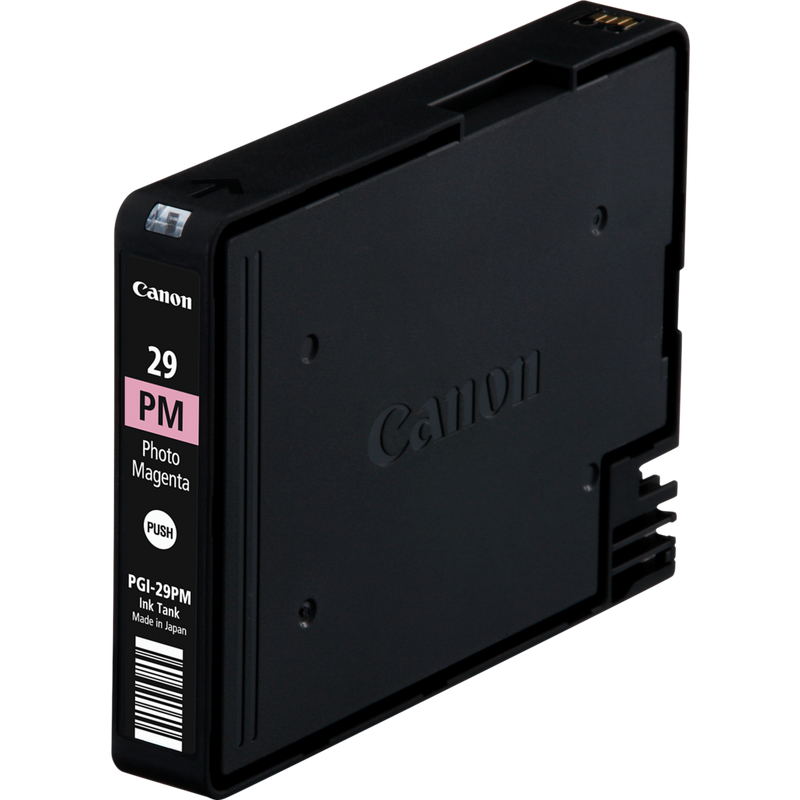 Canon PGI-29PM Tinte Foto-Magenta Produkt Ansicht der Patrone von rechts