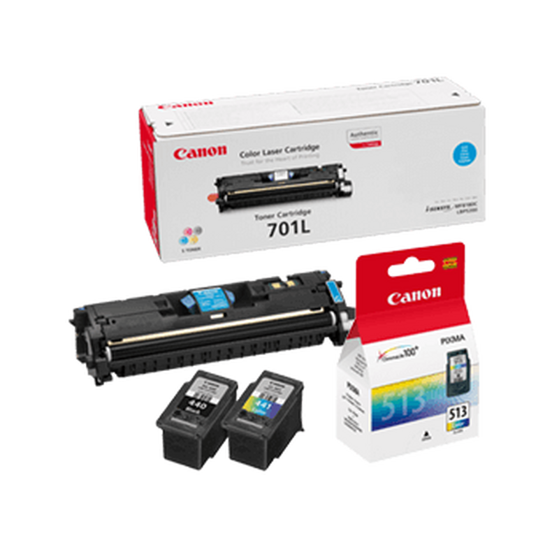 Inkt, toner en papier van Canon