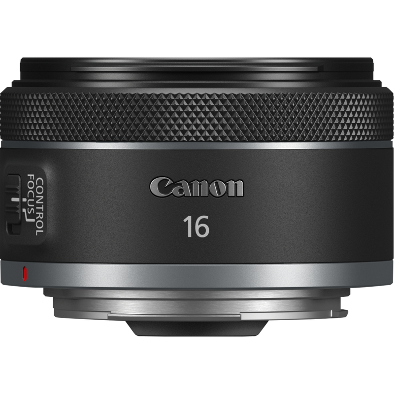 Canon RF 16mm F2.8 STM Objektiv Produkt Vorderansicht